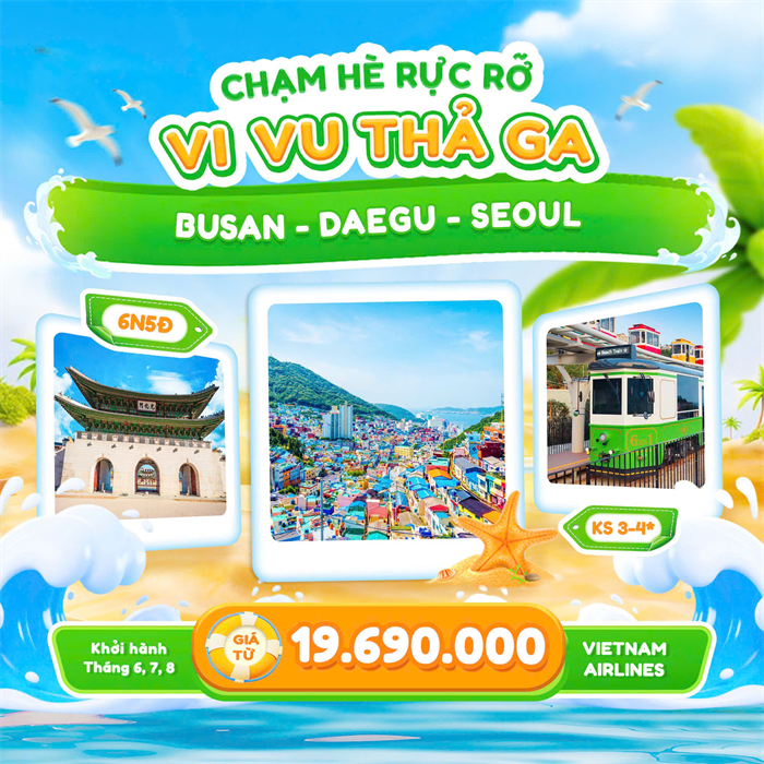 Tour Busan - Daegu - Seoul